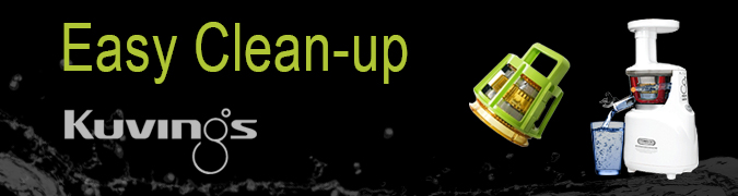 Kuvings Juicer Easy Clean-up